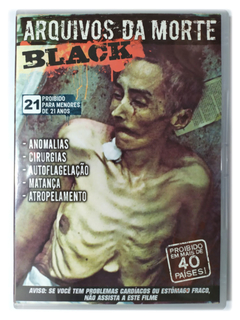 DVD Arquivos Da Morte Black Original Documentário