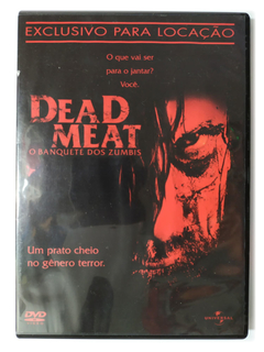 DVD Dead Meat O Banquete Dos Zumbis Conor McMahon Original