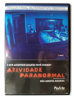 DVD Atividade Paranormal Katie Featherston Micah Sloat Original Oren Peli