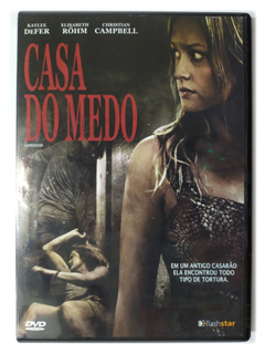 DVD Casa Do Medo Kaylee Defer Christian Campbell Darkroom Original Britt Napier