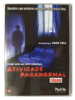 DVD Atividade Paranormal em Tóquio Oren Peli Noriko Aoyama Original Toshikazu Nagae