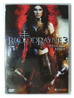 DVD Bloodrayne 3 O Terceiro Reich Natassia Malthe Uwe Boll Original Brendan Fletcher