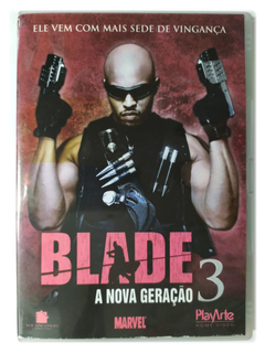 DVD Blade A Nova Geração 3 Sticky Fingaz House of Chthon Original