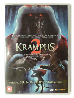 DVD Krampus 2 O Retorno Do Demônio Ben Berlin Rick Goteri Original Jason Hull