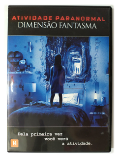 DVD Atividade Paranormal Dimensão Fantasma Katie Featherston Original Oren Peli Gregory Plotkin