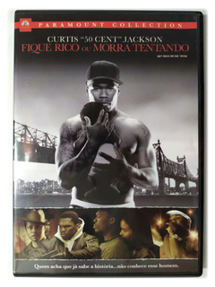 Dvd Fique Rico Ou Morra Tentando Curtis 50 Cent Jackson Original Jim Sheridan