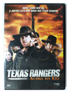Dvd Texas Rangers Acima Da Lei James Van Der Beek Original Dylan McDermott Steve Miner