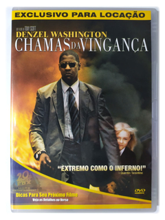 Dvd Chamas Da Vingança Denzel Washington Original Tony Scott Original