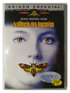 Dvd O Silêncio Dos Inocentes Jodie Foster Anthony Hopkins Original Scott Glenn Jonathan Demme