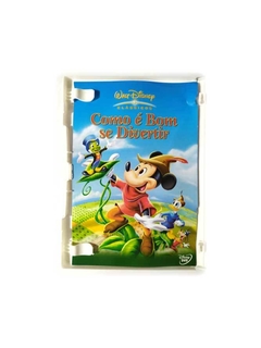 DVD Como É Bom Se Divertir Walt Disney Clássicos 1947 Original Pateta Grilo Falante Pato Donald Mickey - Loja Facine
