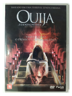 DVD Ouija 3 E o Jogo Continua Bryan Massey Tom Zembrod Original The Charlie Charlie Challenge