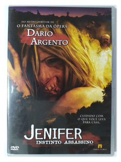DVD Jenifer Instinto Assassino Dario Argento Tom Rowe Original Mestres Do Terror