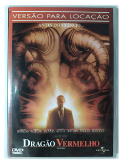 DVD Dragão Vermelho Anthony Hopkins Edward Norton Original Ralph Fiennes Brett Ratner
