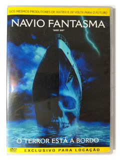 Dvd Navio Fantasma Julianna Margulies Ghost Ship Steve Beck Original O Terror Está A Bordo