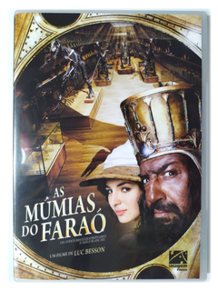DVD As Múmias Do Faraó Mathieu Amalric Gilles Lellouche Original Luc Besson