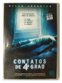 DVD Contatos De 4º Grau Milla Jovovich The Fourth Kind Original Olatunde Osunsanmi