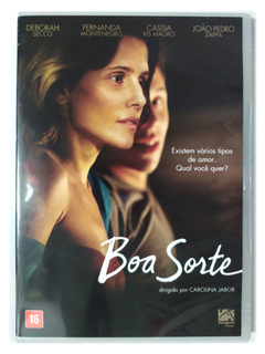 DVD Boa Sorte Deborah Secco Fernanda Montenegro Cassia Kis Original Carolina Jabor