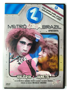 DVD Metrô Zorra Brasil Valéria e Janete Maurício Sherman Original