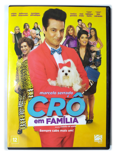 DVD Crô Em Família Marcelo Serrado Arlete Salles Mel Maia Original Cininha De Paula