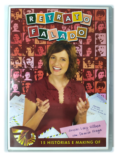 DVD Retrato Falado Denise Fraga Luiz Villaça Fantástico Original Guel Arraes