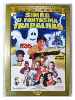DVD Simão O Fantasma Trapalhão Renato Aragão Dedé Santana Original Os Trapalhões Ivete Sangalo