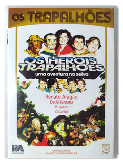 DVD Os Heróis Trapalhões Uma Aventura Na Selva Angélica Dedé Original José Alvarenga Jr