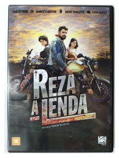 DVD Reza A Lenda Cauã Reymond Humberto Martins Luisa Arraes Original Homero Olivetto