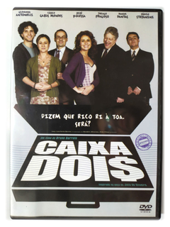 DVD Caixa Dois Giovanna Antonelli Cássio Gabus Mendes Original Bruno Barreto