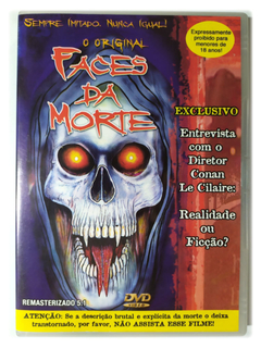 DVD Faces Da Morte O Original Conan Le Cilaire 1978 Documentário
