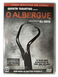 DVD O Albergue Quentin Tarantino Eli Roth Jay Hernandez Original Hostel