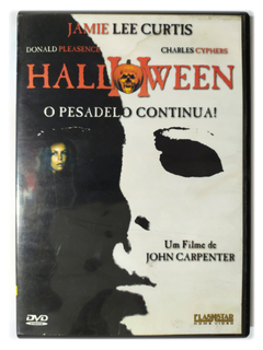 DVD Halloween II Jamie Lee Curtis John Carpenter 1981 Original 2 O Pesadelo Continua Rick Rosenthal