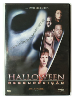 DVD Halloween Ressurreição Jamie Lee Curtis Brad Loree Original Rick Rosenthal