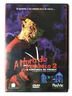 DVD A Hora Do Pesadelo 2 A Vingança de Freddy 1985 Original Jack Sholder Mark Patton Kim Meyers