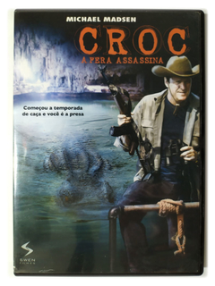DVD Croc A Fera Assassina Michael Madsen David Asavanond Original Stewart Raffill
