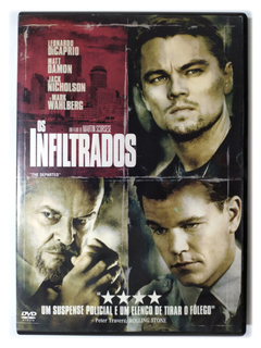 DVD Os Infiltrados Leonardo DiCaprio Matt Damon The Departed Original Martin Scorsese