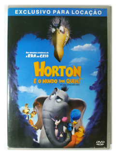 DVD Horton E O Mundo Dos Quem Jim Carrey Steve Carell Original Dr Seuss Horton Hears A Who