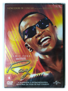 DVD Ray Jamie Foxx Kerry Washington Taylor Hackford Novo Original Ray Charles