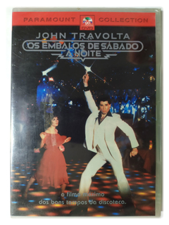 DVD Os Embalos de Sábado A Noite John Travolta John Badham Novo Original 1977
