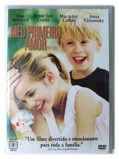 DVD Meu Primeiro Amor Macaulay Culkin Anna Chlumsky My Girl Novo Original Dan Aykroyd Jamie Lee Curtis