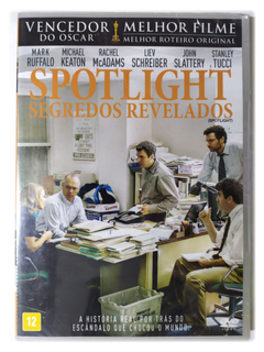 DVD Spotlight Segredos Revelados Mark Ruffalo Michael Keaton Novo Original Tom McCarthy