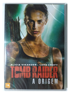 DVD Tomb Raider A Origem Alicia Vikander Dominic West Novo Original Roar Uthaug