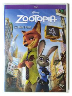 DVD Zootopia Essa Cidade É O Bicho Walt Disney Novo Original Byron Howard Rich Moore