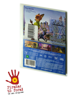 DVD Zootopia Essa Cidade É O Bicho Walt Disney Novo Original Byron Howard Rich Moore - comprar online