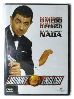 DVD Johnny English Rowan Atkinson Natalie Imbruglia Novo Original Mr Bean Peter Howitt