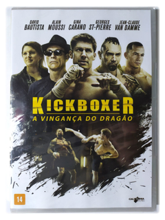 DVD Kickboxer A Vingança Do Dragão Van Damme David Bautista Novo Original George St Pierre