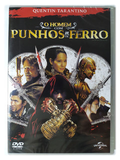 DVD O Homem Com Punhos De Ferro Quentin Tarantino Eli Roth Novo Original RZA Russel Crowe