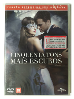 DVD Cinquenta Tons Mais Escuros Versão Estendida Novo Original Jamie Dornan Dakota Johnson