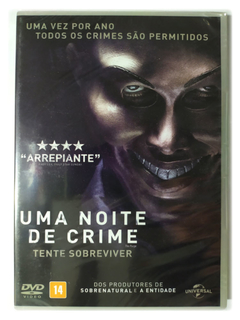 DVD Uma Noite De Crime The Purge Ethan Hawke Lena Headey Novo Original James DeMonaco