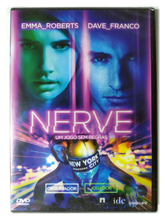 DVD Nerve Um Jogo Sem Regras Emma Roberts Dave Franco Novo Original Julliette Lewis