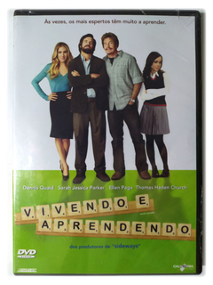 DVD Vivendo E Aprendendo Dennis Quaid Ellen Page Novo Original Smart People Noam Murro